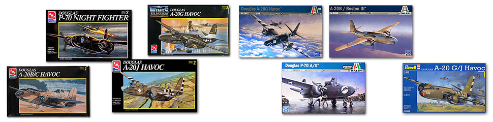 A-20 Havoc Kits that have been issued