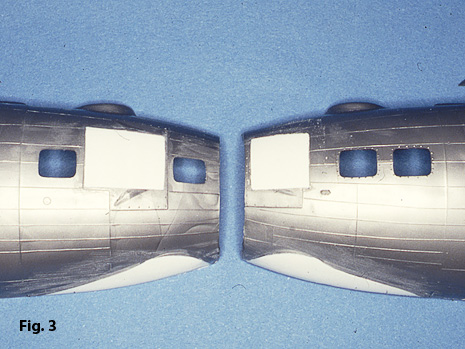 monogram B-17 nose modification 3