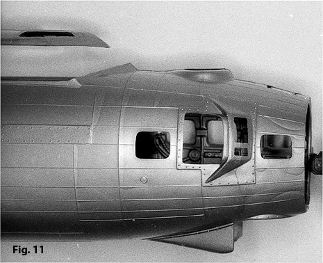 monogram B-17 nose modification 11