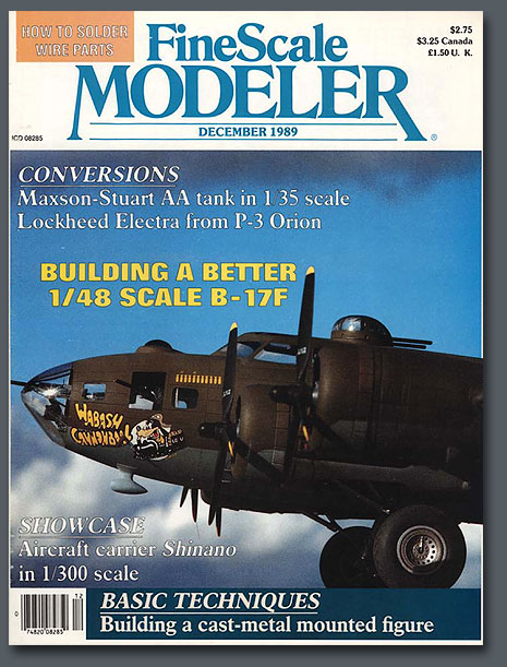 FineScale Modeler B-17F Comversion