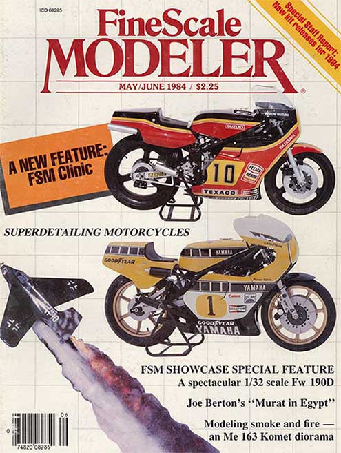 Tamiya racing motorcycles in 1/12 scale finescale modeler magazine