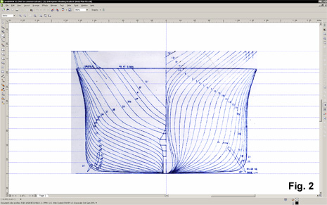 USS Enterprise Drawing